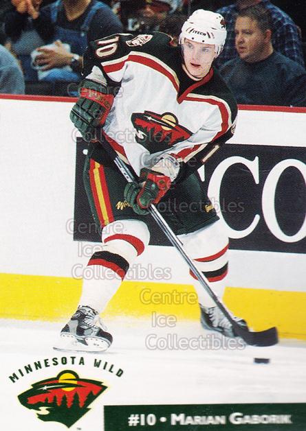 Marian Gaborik Determination Minnesota Wild NHL Action Poster - Costacos  2003