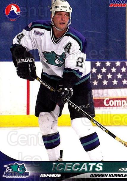 Center Ice Collectibles - 2001-02 Worcester IceCats Hockey Cards