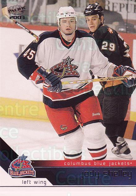 Center Ice Collectibles - Jody Shelley Hockey Cards