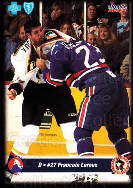 1991-92 ProCards AHL/IHL - [Base] #215 - Francois Leroux