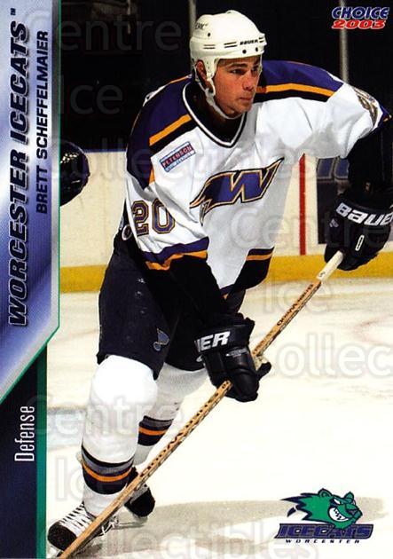  (CI) Aris Brimanis Hockey Card 2003-04 Worcester