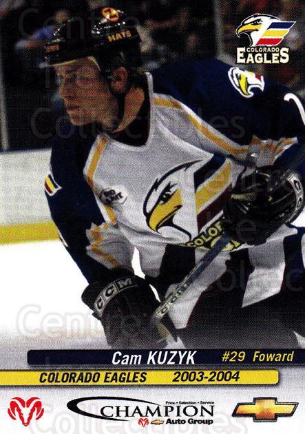  (CI) Karlis Zirnis Hockey Card 2003-04 Colorado Eagles 20  Karlis Zirnis : פריטי אספנות ואמנות