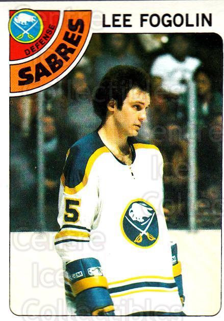  Hockey NHL 1979-80 O-Pee-Chee #183 Lee Fogolin Oilers