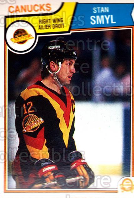  1984-85 Topps Hockey #140 Stan Smyl Vancouver Canucks
