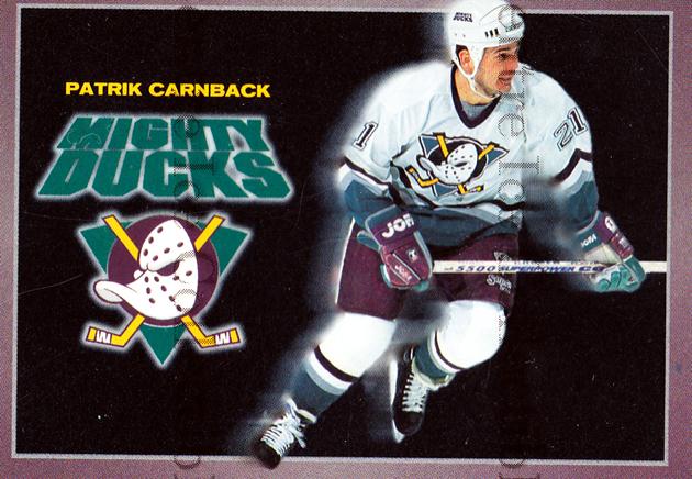 1993-94 Bob Corkum Anaheim Mighty Ducks Inaugural Season Player's