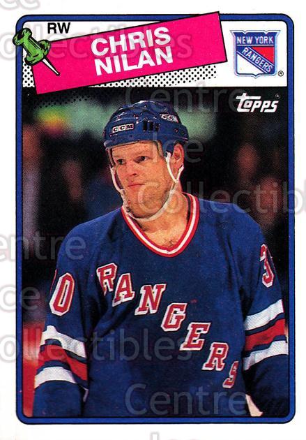 409 Chris Nilan Boston Bruins  Hockey cards, Sports cards