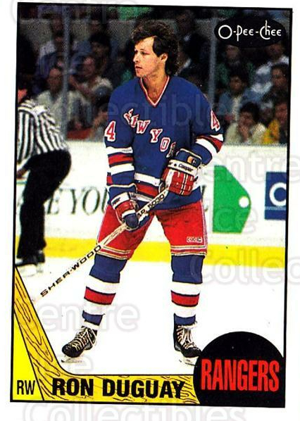 1979-80 Topps Hockey Cards - # 208 Ron Duguay, C, New York Rangers