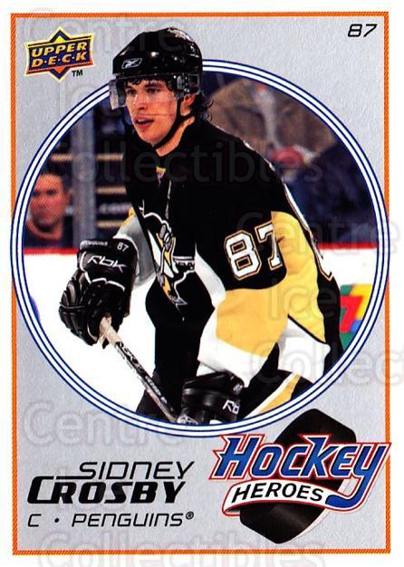 Center Ice Collectibles - 2008-09 Upper Deck Hockey Heroes Sidney 