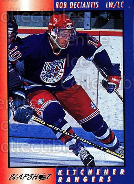 Center Ice Collectibles - 1994-95 Kitchener Rangers Hockey Cards