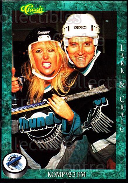 Jeff Sharples autographed Hockey Card (Las Vegas Thunder) 1995 Collectors  Edge #156