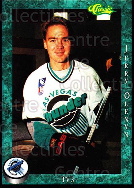 Jeff Sharples autographed Hockey Card (Las Vegas Thunder) 1995 Collectors  Edge #156