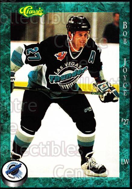 Jeff Sharples autographed Hockey Card (Las Vegas Thunder) 1995 Collectors  Edge #156