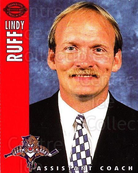 Lindy Ruff - New York Rangers (NHL Hockey Card) 1990-91 O-Pee-Chee # 143  Mint