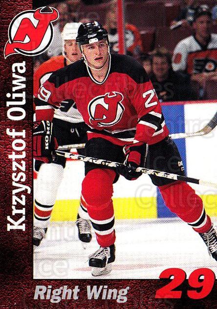 Krzysztof Oliwa New Jersey Devils 1994 Signature Rookies TETRAD Autographed  Card - Certified Autograph - Rookie Card. This