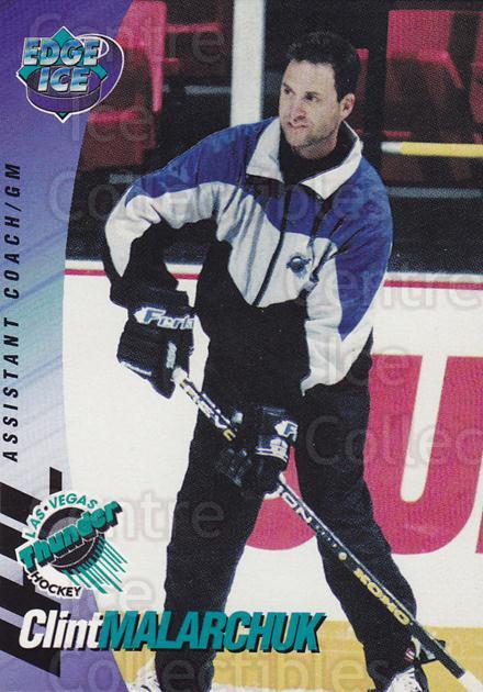 Jeff Sharples autographed Hockey Card (Las Vegas Thunder) 1995 Collectors  Edge #156