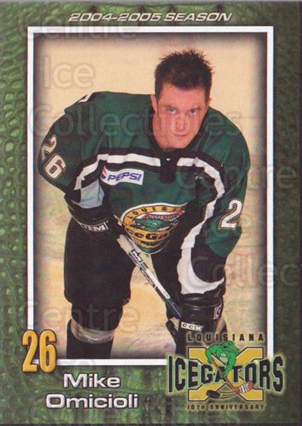 Louisiana Ice Gators 2004-05 Hockey Card Checklist at