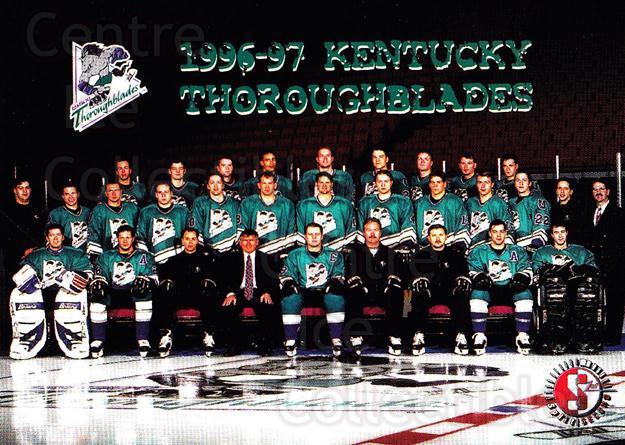 Kentucky Thoroughblades 2000-01 Hockey Card Checklist at