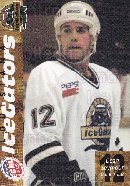 Louisiana Ice Gators 1995-96 KLFY-10/SC Service Chevrolet Hockey Card  Checklist at