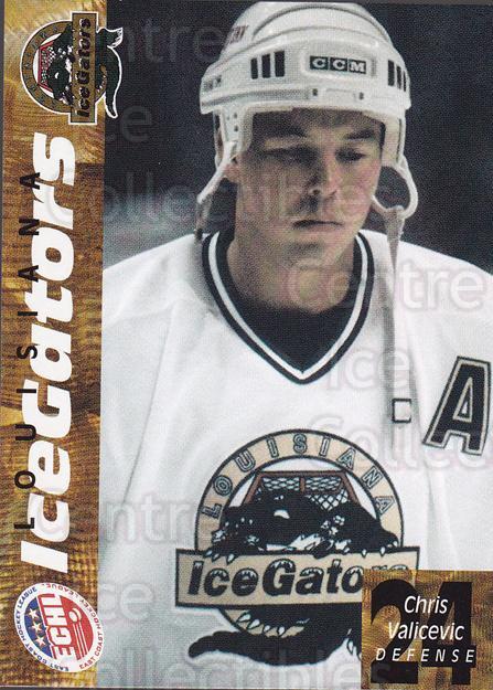 Louisiana Ice Gators 2001-02 Hockey Card Checklist at