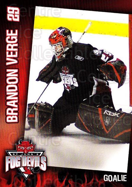  (CI) St. Johns Fog Devils Hockey Card 2006-07 St