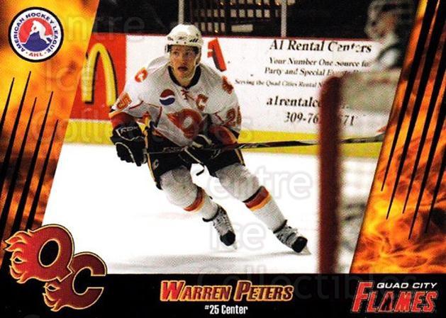 2007-08 Matt Keetley Quad City Flames Game Worn Jersey - AHL