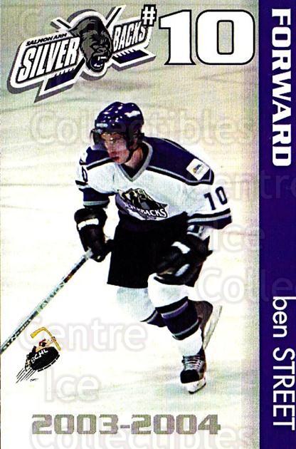  (CI) Ryan McLeod Hockey Card 2003-04 Salmon Arm