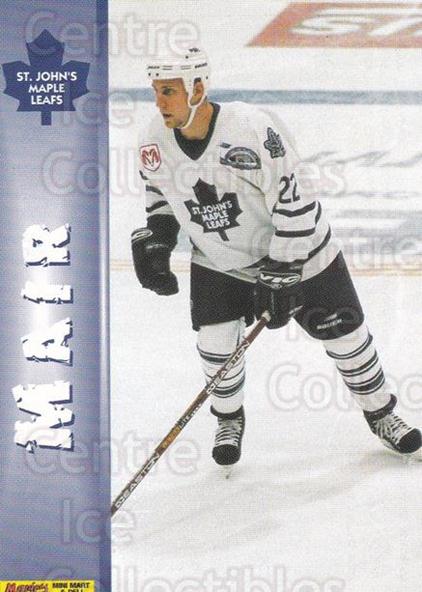 St. John's Maple Leafs 1998-99 roster and scoring statistics at