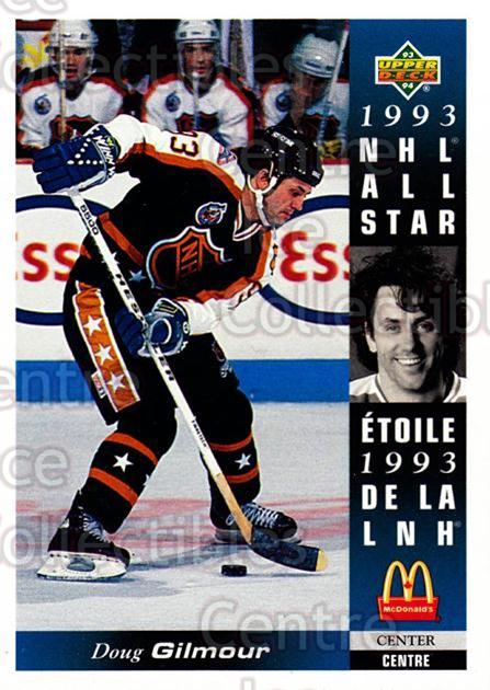 1993-94 Upper Deck McDonalds Patrick Roy NHL Allstar Hockey Card #McD-23