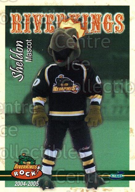  (CI) Mascot Hockey Card 2003-04 Memphis RiverKings 28