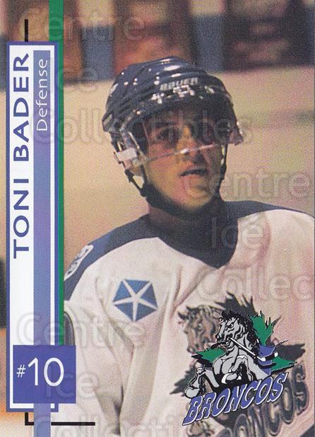 Center Ice Collectibles - 1997-98 Swift Current Broncos Hockey Cards