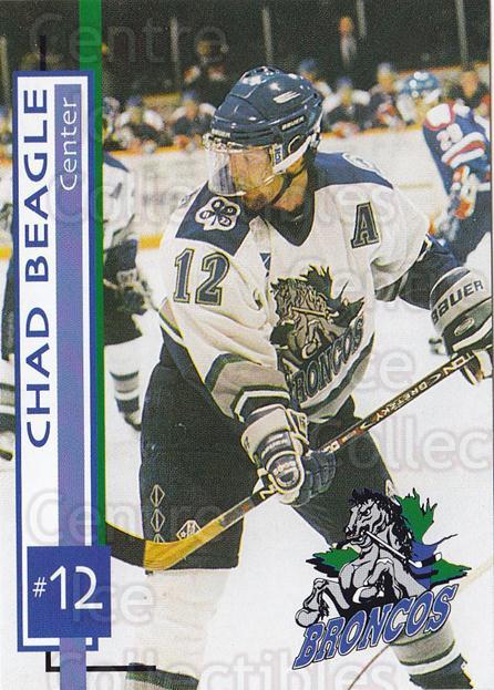 Center Ice Collectibles - 1997-98 Swift Current Broncos Hockey Cards