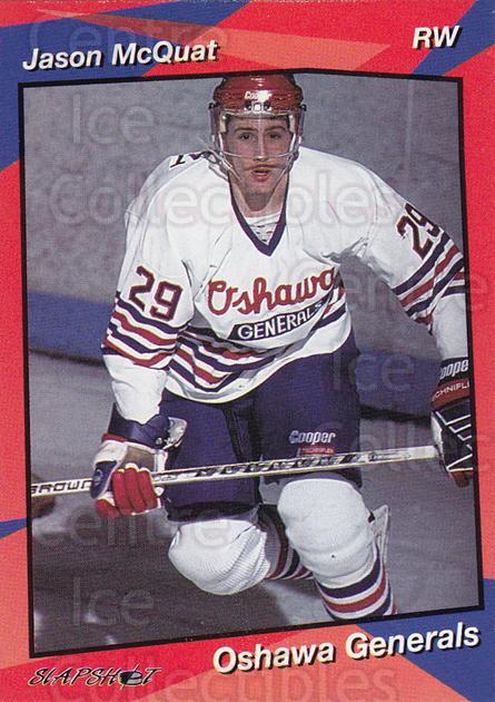 (CI) Jason McQuat Hockey Card 1997-98 Louisiana Ice Gators 12 Jason McQuat  : Everything Else 