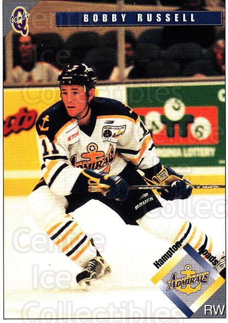 Center Ice Collectibles - 1991-92 Hampton Roads Admirals Hockey Cards