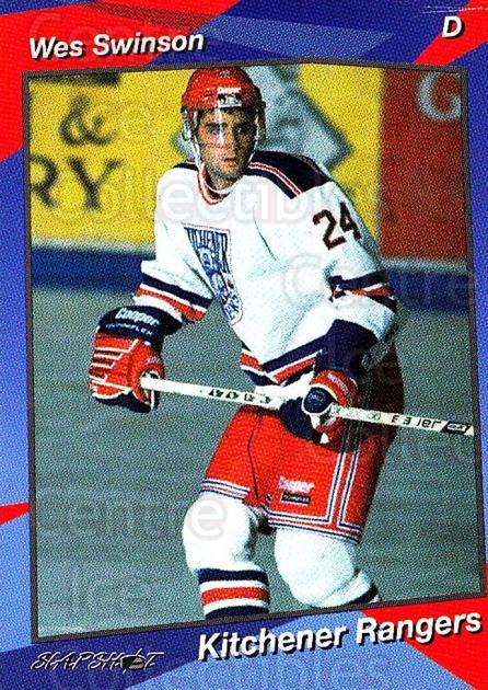 Center Ice Collectibles - 1994-95 Kitchener Rangers Hockey Cards