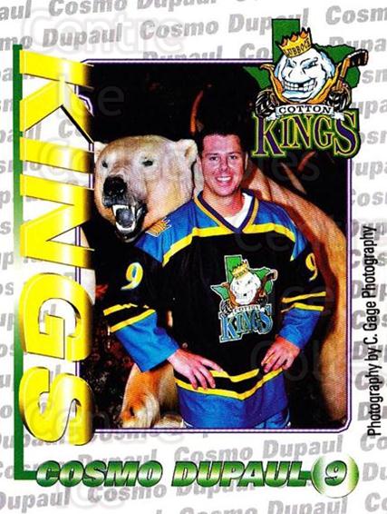 Center Ice Collectibles - 2003-04 Lubbock Cotton Kings Hockey Cards