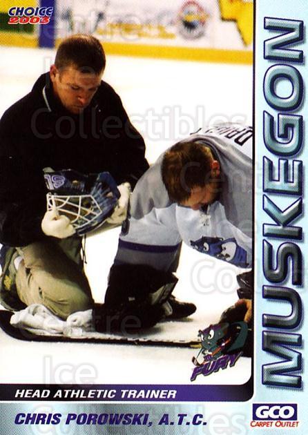 Center Ice Collectibles - 2003-04 Colorado Eagles Hockey Cards