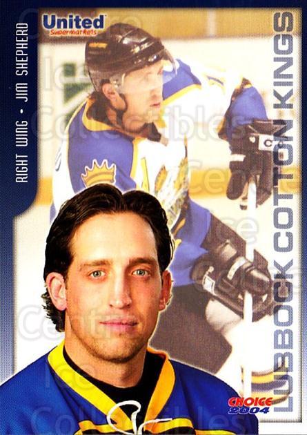 Lubbock Cotton Kings 2003-04 Hockey Card Checklist at