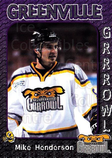 Center Ice Collectibles - 2003-04 Greenville Grrrowl Hockey Cards