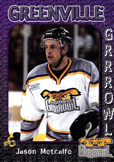 Center Ice Collectibles - 2003-04 Greenville Grrrowl Hockey Cards