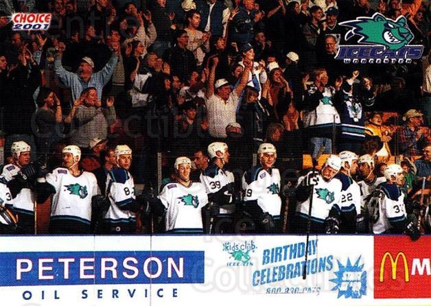 Center Ice Collectibles - 2001-02 Worcester IceCats Hockey Cards