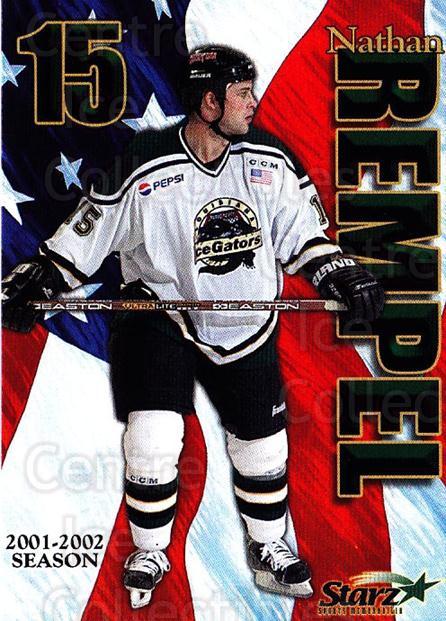 Louisiana Ice Gators 2001-02 Hockey Card Checklist at