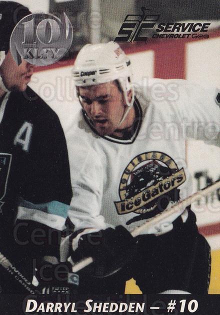 Louisiana Ice Gators 1995-96 KLFY-10/SC Service Chevrolet Hockey Card  Checklist at