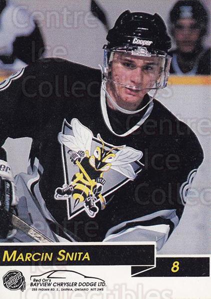  (CI) Marcin Snita Hockey Card 1995-96 Slapshot (base
