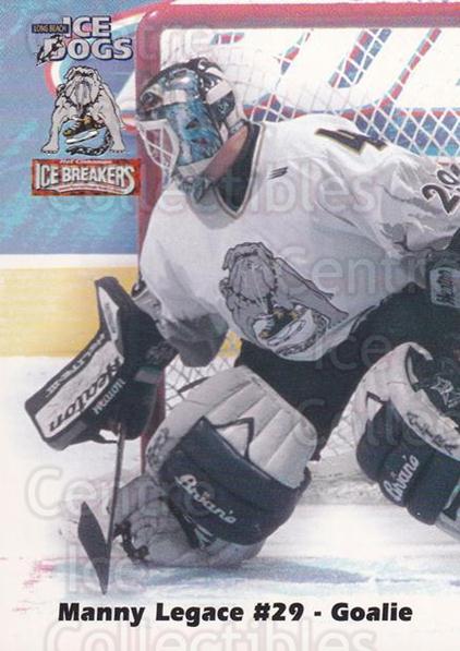 Center Ice Collectibles - 1997-98 Long Beach Ice Dogs Hockey Cards