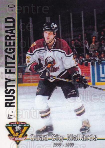 Quad City Mallards 1998-99 Hockey Card Checklist at