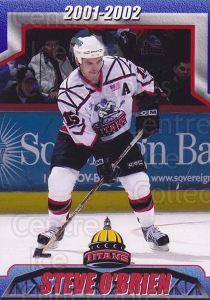 Trenton Titans 2001-02 Hockey Card Checklist at