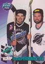 Jeff Sharples autographed Hockey Card (Las Vegas Thunder) 1995 Collectors  Edge #156