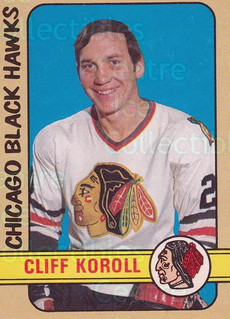 Cliff Koroll Hoodie  Authentic Chicago Blackhawks Cliff Koroll