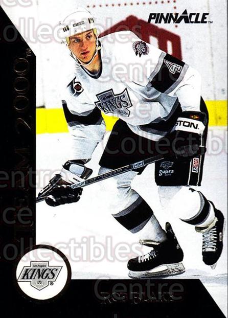  (CI) Mike Modano Hockey Card 1992-93 Pinnacle Team 2000 French  2 Mike Modano : Collectibles & Fine Art